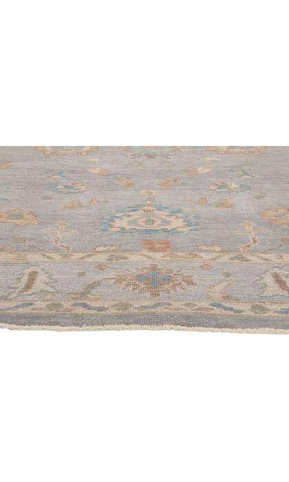 9 x 12 Modern Oushak Turkish Rug 53431