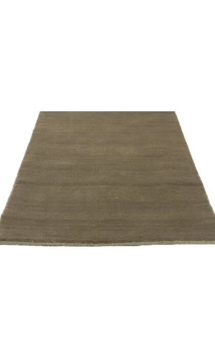 2 x 9 Solid Olive Green Modern Rug 30996