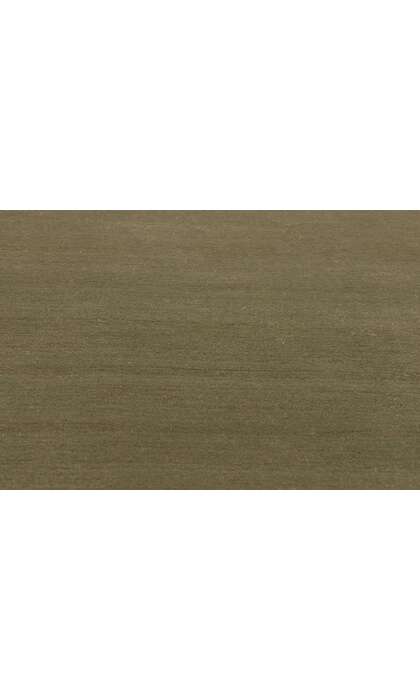 7 x 9 Solid Olive Green Modern Rug 30998