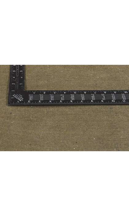 8 x 10 Solid Olive Green Modern Rug 30999