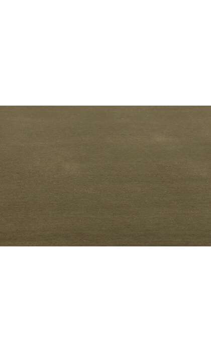 8 x 10 Solid Olive Green Modern Rug 30999