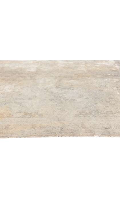 4 x 6 Muted Oushak Vintage Turkish Rug 52110