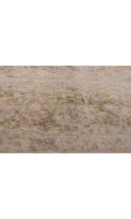 10 x 13 Neutral Turkish Overdyed Rug 60609