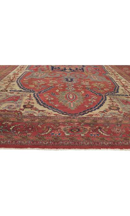 11 x 19 Antique Persian Bakshaish Rug 77359