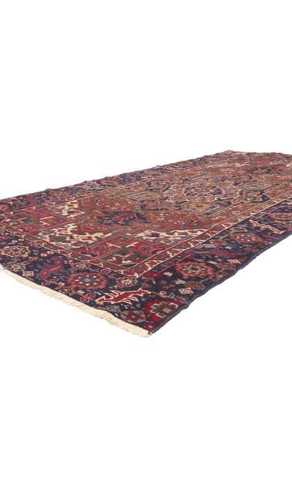 5 x 10 Antique Persian Heriz Rug 72658