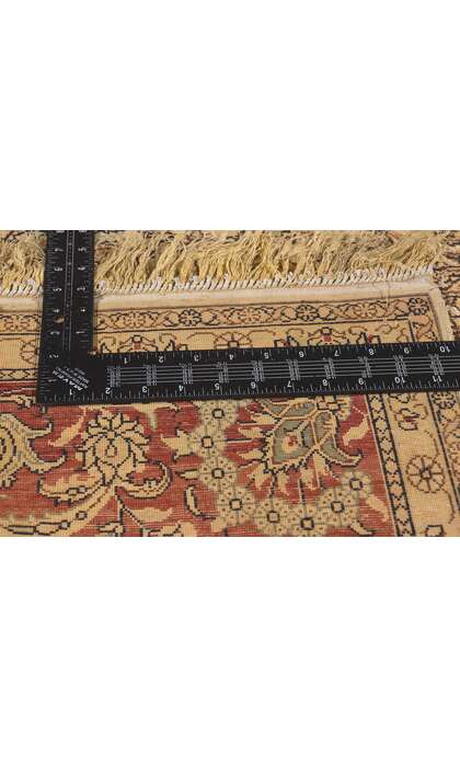5 x 9 Persian Silk Qum Rug 78556