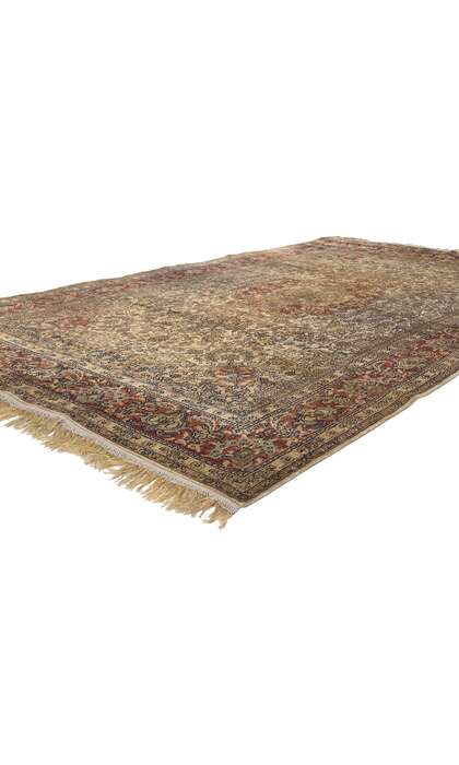 5 x 9 Persian Silk Qum Rug 78556