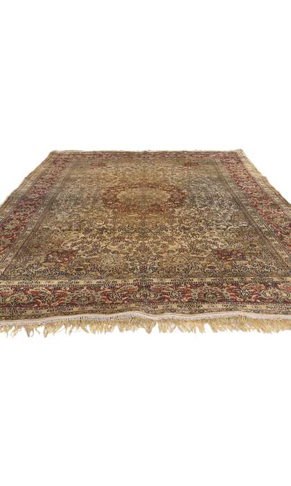 5 x 9 Persian Silk Qum Rug 78556