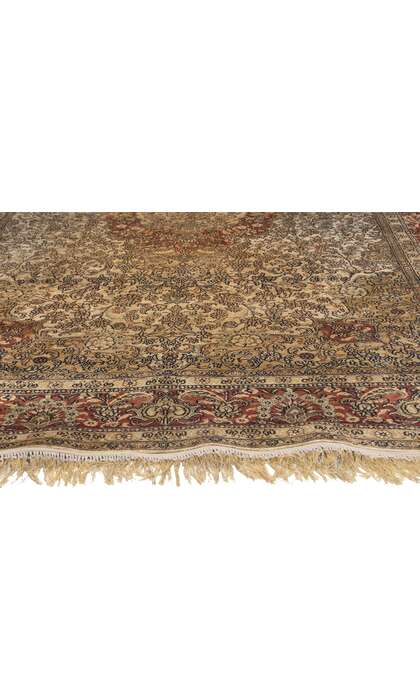 5 x 9 Persian Silk Qum Rug 78556