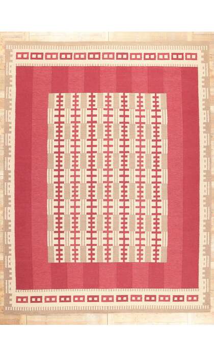 10 x 14 Swedish Inspired Kilim Rug 30977