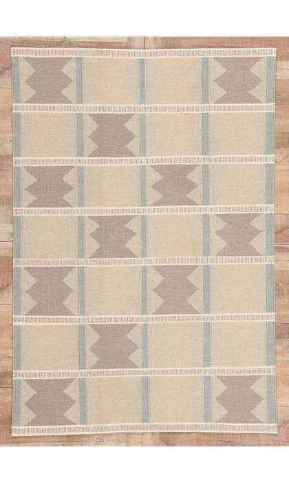 5 x 8 Swedish Inspired Kilim Rug 30802