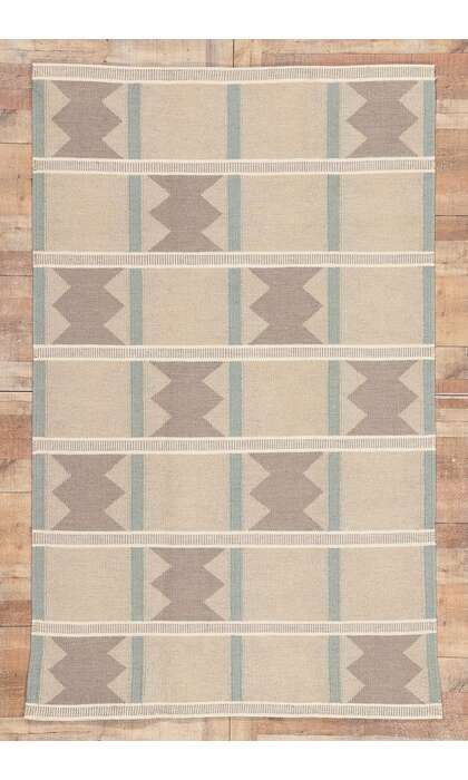 5 x 8 Swedish Inspired Kilim Rug 30804