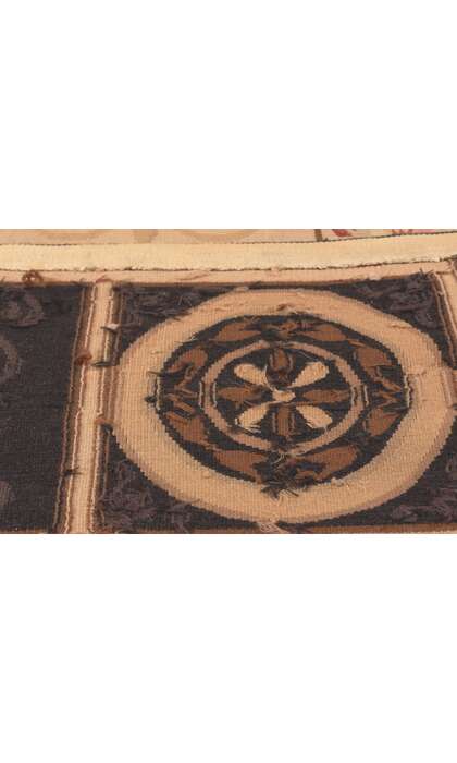 9 x 12 Vintage Chinese Aubusson Rug 78654