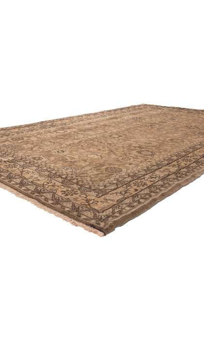 6 x 10 Vintage Brown Persian Hamadan Rug 76186