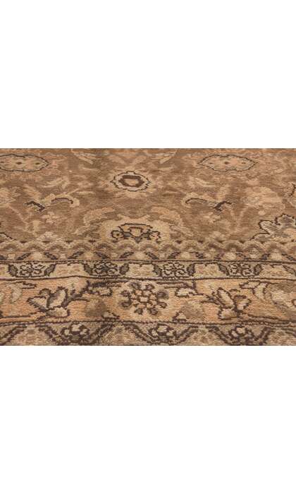 6 x 10 Vintage Brown Persian Hamadan Rug 76186