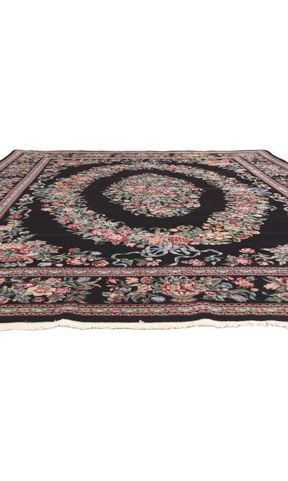 9 x 12 Vintage Chinese Aubusson Rug 76664