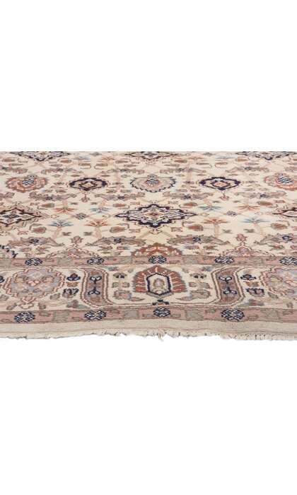 8 x 11 Vintage Indian Tabriz Rug 77340