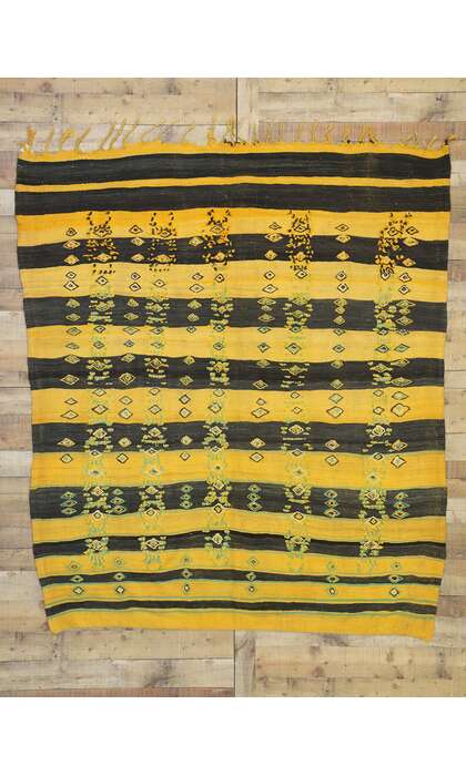 6 x 7 Vintage Moroccan Kilim Rug 20781