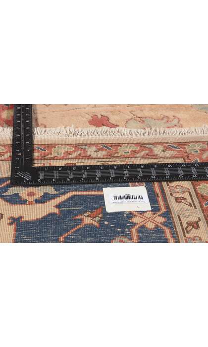 9 x 13 Vintage Turkish Oushak Rug 74185