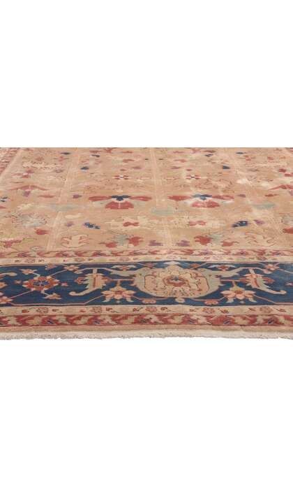 9 x 13 Vintage Turkish Oushak Rug 74185