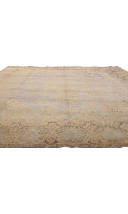 10 x 13 Vintage Turkish Overdyed Rug 60766