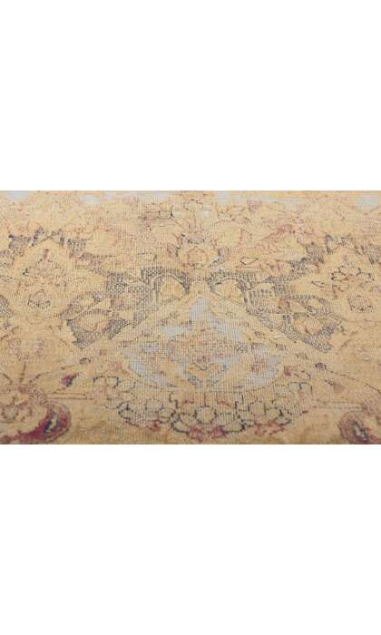 10 x 13 Vintage Turkish Overdyed Rug 60766
