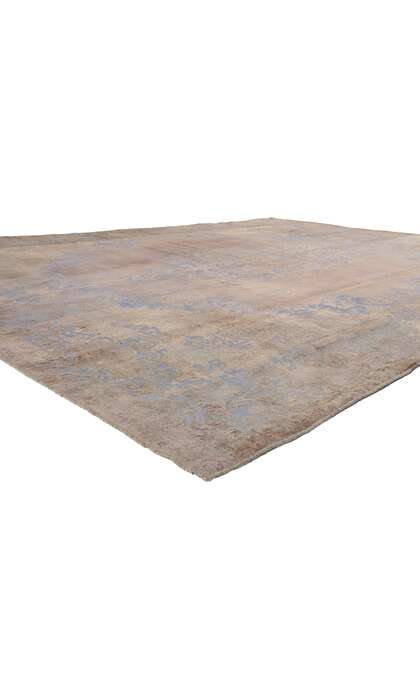 10 x 13 Vintage Turkish Pastel Overdyed Rug 60768