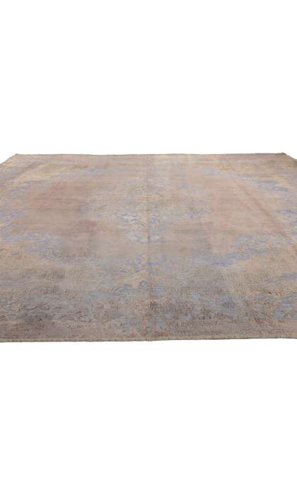 10 x 13 Vintage Turkish Pastel Overdyed Rug 60768