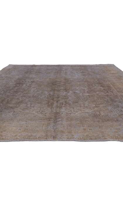 8 x 11 Vintage Turkish Overdyed Rug 60614