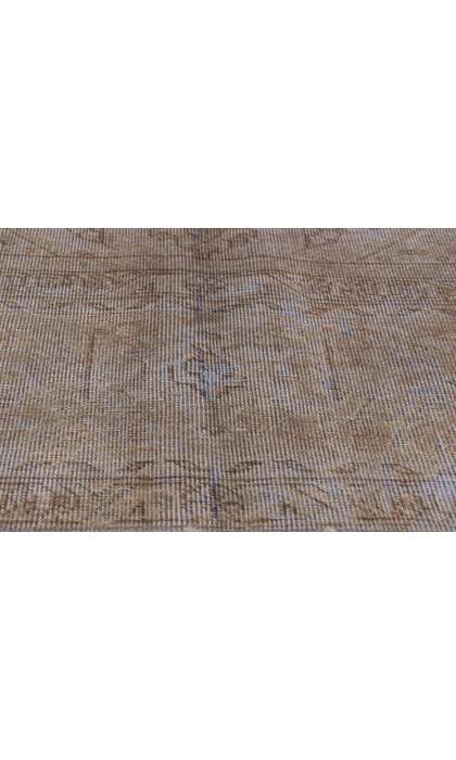 8 x 11 Vintage Turkish Overdyed Rug 60614