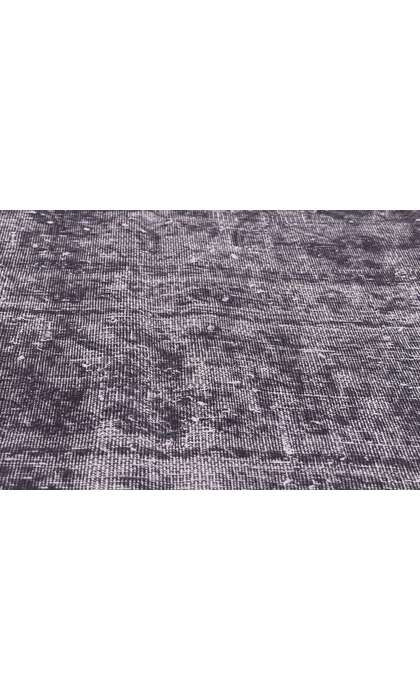 9 x 12 Vintage Turkish Aubergine Overdyed Rug 60692