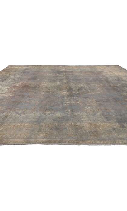 9 x 12 Vintage Rustic Turkish Overdyed Rug 60764