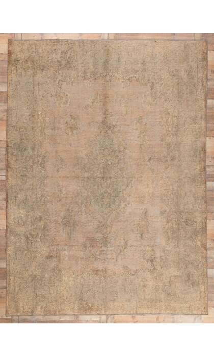 9 x 13 Modern Rustic Neutral Turkish Rug 60729