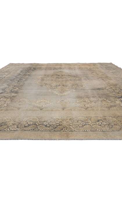 9 x 13 Vintage Industrial Chic Turkish Rug 60762