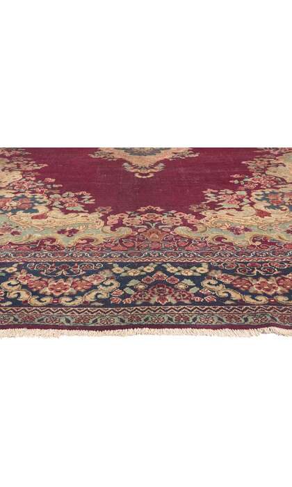 10 x 14 Vintage Persian Mahal Rug 73804