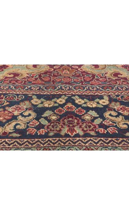 10 x 14 Vintage Persian Mahal Rug 73804