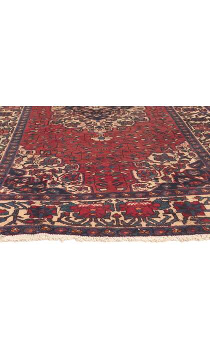 5 x 10 Vintage Persian Mahal Rug 74581