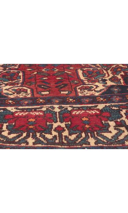 5 x 10 Vintage Persian Mahal Rug 74581