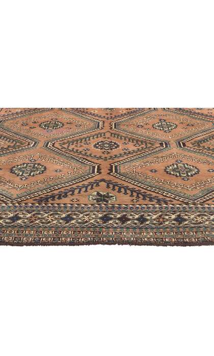 6 x 10 Vintage Persian Shiraz Rug 75926