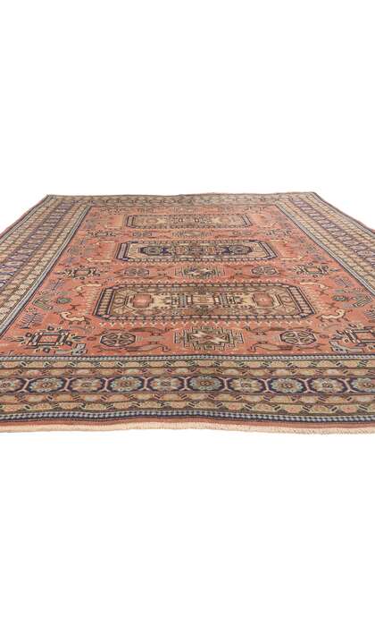 7 x 10 Vintage Persian Ardabil Rug 74930