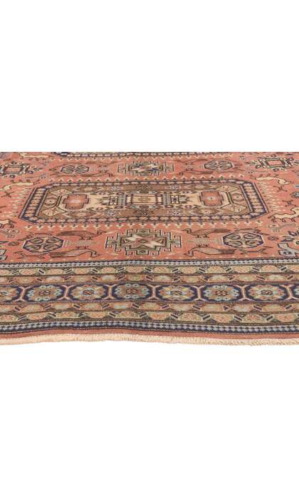 7 x 10 Vintage Persian Ardabil Rug 74930