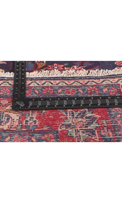 7 x 10 Vintage Persian Mehraban Rug 76024