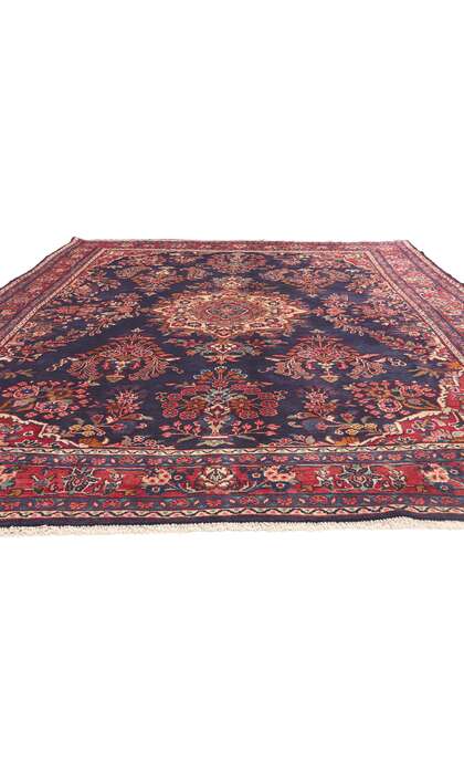 7 x 10 Vintage Persian Mehraban Rug 76024