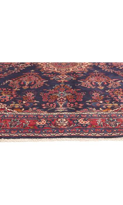 7 x 10 Vintage Persian Mehraban Rug 76024