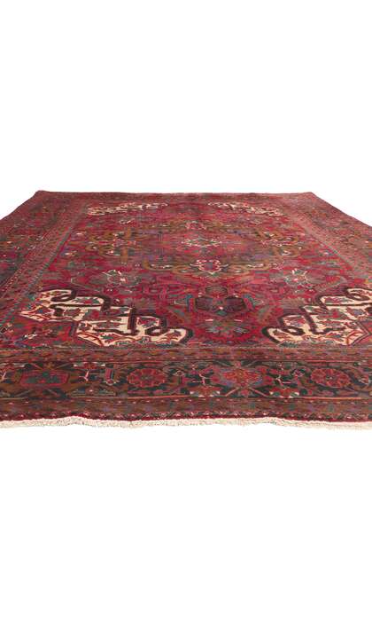8 x 11 Vintage Persian Heriz Rug 76234