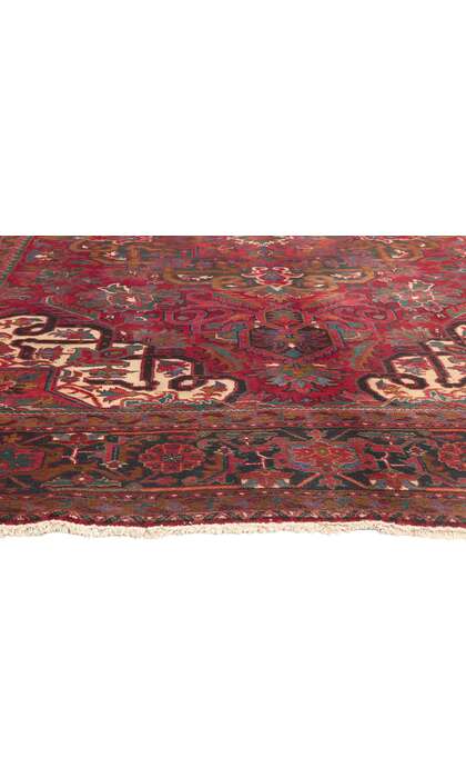 8 x 11 Vintage Persian Heriz Rug 76234