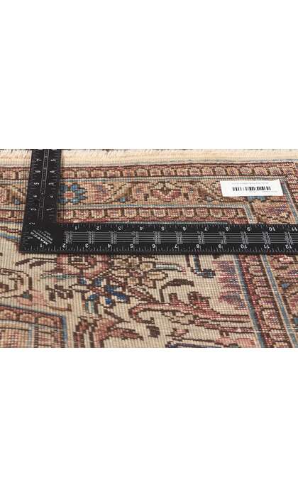 8 x 12 Vintage Persian Tabriz Rug Earth-Tone Colors 76734