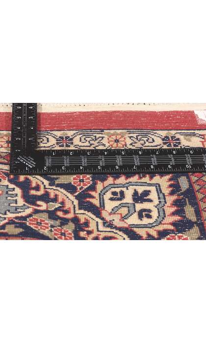 8 x 11 Vintage Indian Tabriz Rug 74404