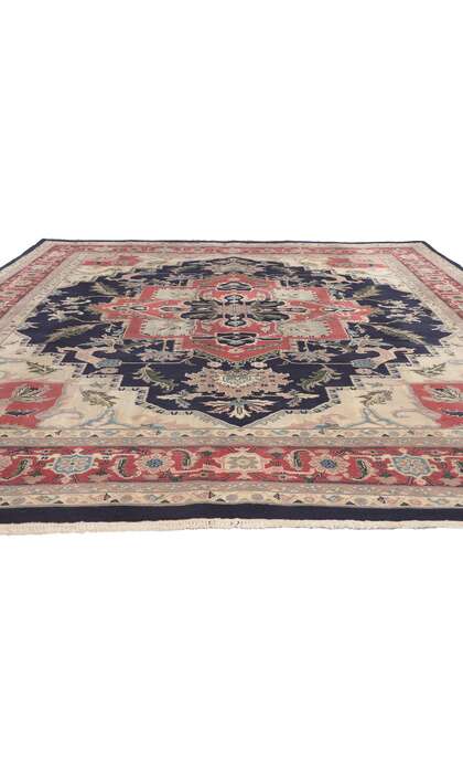 8 x 10 Vintage Pakistani Tabriz Rug 74737