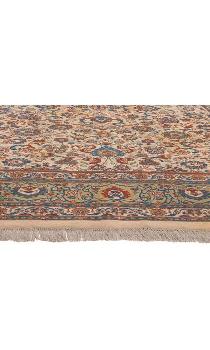 9 x 12 Vintage Indian Tabriz Rug 70265